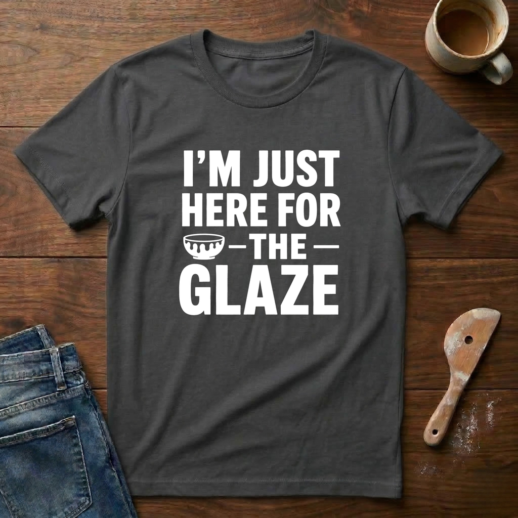 I'm Just Here For The Glaze T-Shirt