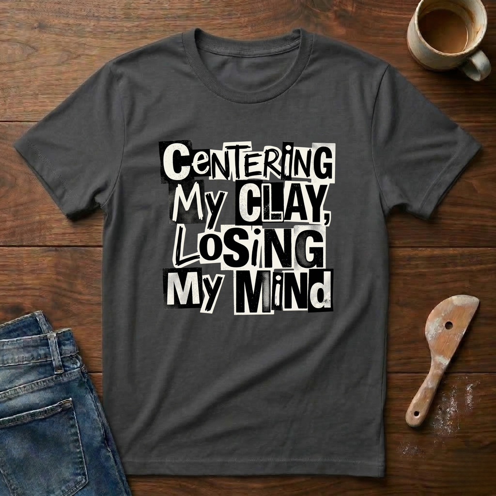 Centering My Clay Loosing My Mind T-Shirt