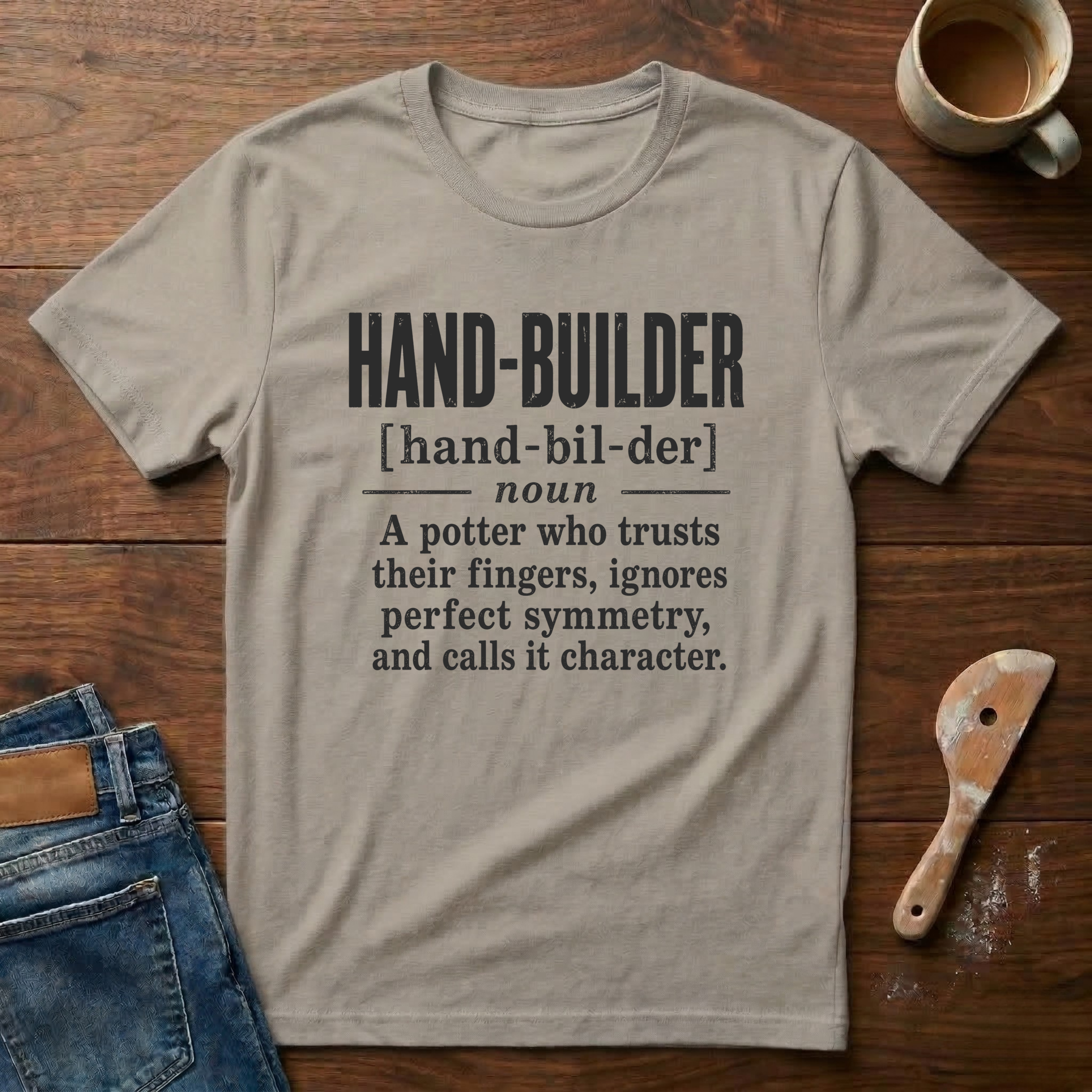 Hand-Builder Defined T-Shirt