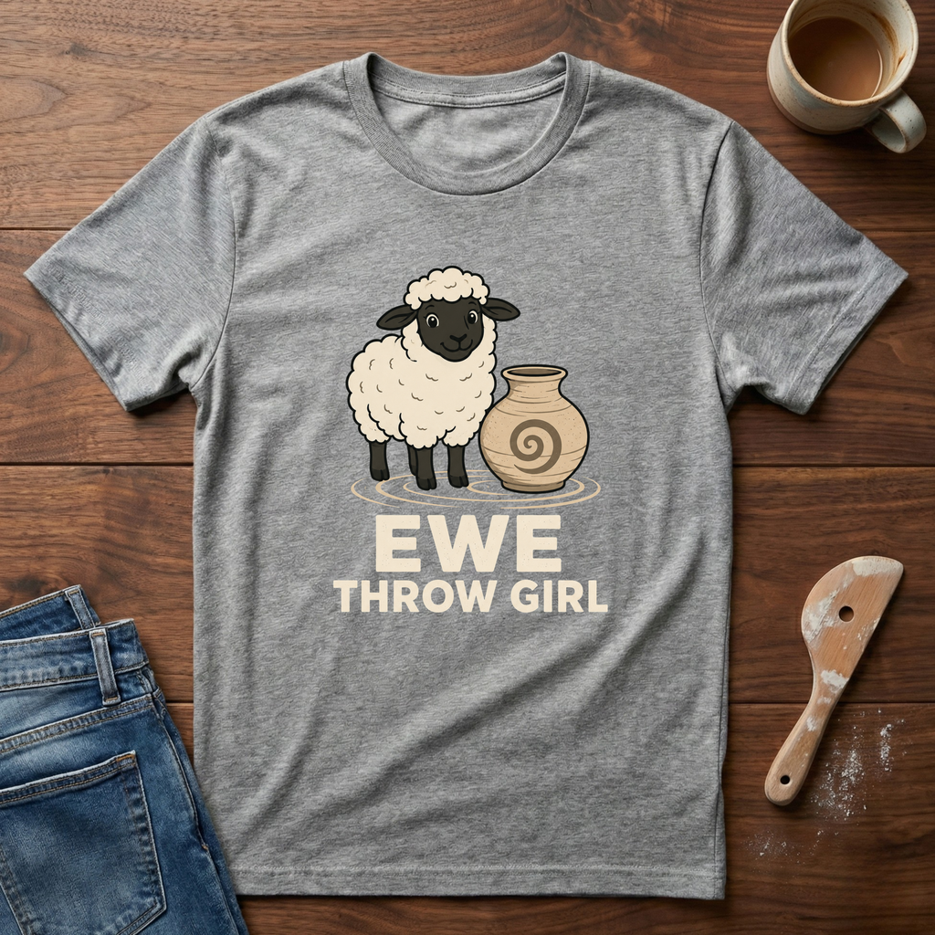 Ewe Throw Girl T-Shirt